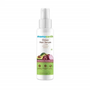 Mamaearth Onion Hair Serum For Silky & Smooth Hair, Tames Frizzy Hair - 100 ml - Picture 1 of 5
