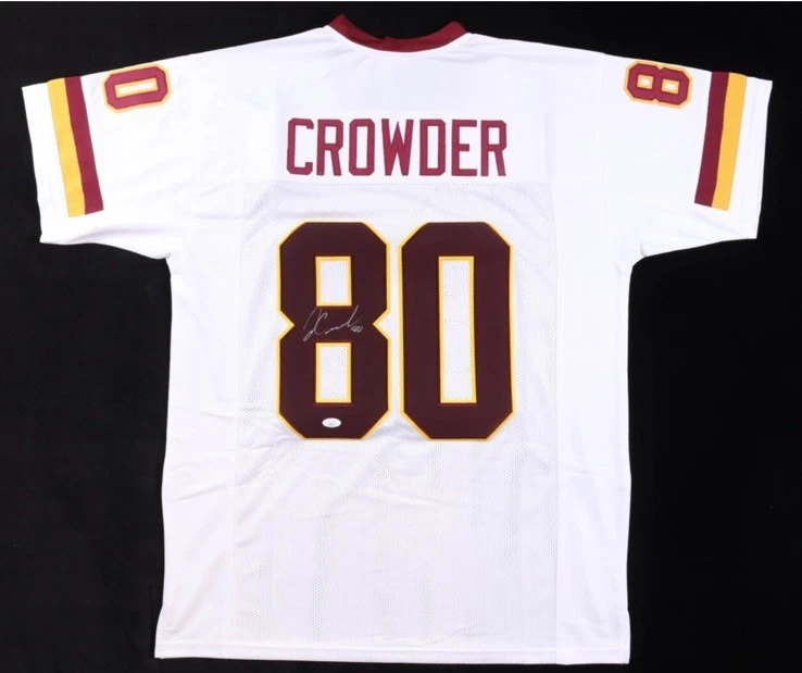 Jamison Crowder Signed Washington Commanders Custom Jersey (JSA COA) XL - Image 1 of 3