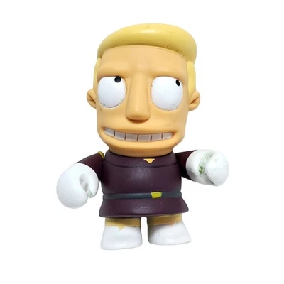 Kidrobot Futurama Zapp Brannigan 系列 1 收藏品 3 英寸乙烯基人偶 2009 — 第 1/4 张图片