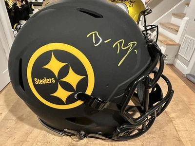 Ben Roethlisberger Steelers F/S Eclipse Auténtico Casco de Velocidad Automática Fanáticos  Foto 1 de 3