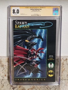 Spawn/Batman #nn Image Comics 1994 CGC 8,0 arte McFarlane firmado por Frank Miller - Imagen 1 de 3