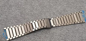VINTAGE IWC STAHLARMBAND Nr. 1831 NEW OLD STOCK 16mm/21mm, POLO CLUB - Picture 1 of 9
