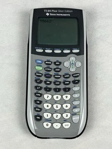 Texas Instruments TI-84 Plus Silver Edition Graphing Calculator TESTED WORKS - Picture 1 of 3