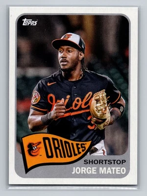 2023 Topps Archives - 1965 Topps Jorge Mateo #103 - Image 1 of 2