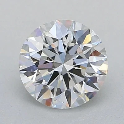 1.60 Ct Lab Grown CVD Diamond 8 mm Round D Color, IF Certified Loose Diamond - Image 1 of 4