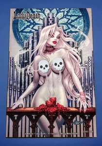 La Muerta / Lady Death Inferno Heavy Metal Edition Dawn McTeigue Cover - Picture 1 of 2