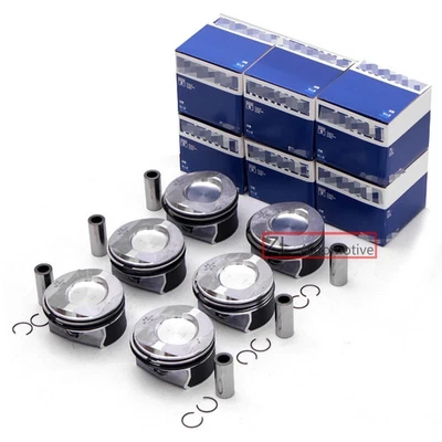 6pcs Pistons rings Set Oversized 0.5mm For Mercedes-Benz E350 CGI W212 M272.985 - Image 1 of 4