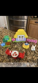 Lego Duplo Snow White's Cottage Building Toy Disney Princess 6152 Complete