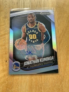 Jonathan Kuminga 2024 Panini Black #122 Silver Auto - Warriors - Picture 1 of 2