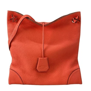 Auténtico bolso de hombro HERMES Silky City PM - RoseTexas Taurillon Clemence Y - Imagen 1 de 20