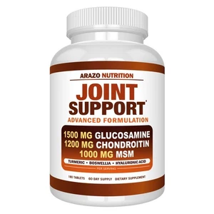 Arazo Nutrition Glucosamin Chondroitin Kurkuma MSM Boswellia - Gelenkstütze... - Bild 1 von 9