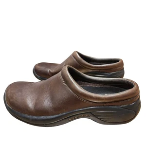 Herren Merrell Encore Eclipse Braun Slipper Schuhe Größe 8,5 PANTOLETTEN CLOGS - Bild 1 von 10
