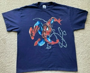 VINTAGE 1999 SPIDER-MAN SHIRT marvel comics spiderman venom carnage x-men vtg - Picture 1 of 7