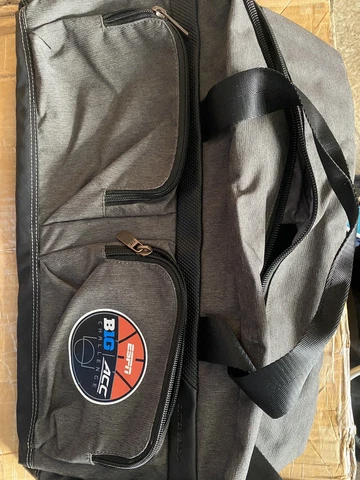 North Carolina  Basketball Team Issued ACC BIG 10 Challenge Duffel Bag Cover