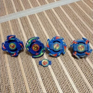 Dranzer Bakuten Shoot Beyblade, Beyblade temprano, juego de 4 - Imagen 1 de 8