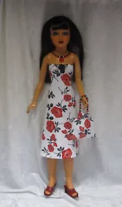 Hecho a medida TIFFANY TAYLOR & Magic Hair Crissy #108 conjunto de vestido, cartera y collar - Imagen 1 de 3