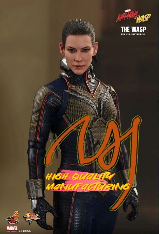 New Hot Toys MMS498 ANT-MAN AND THE WASP 1/6 Wasp In Stock Fast Ship - Image 1 of 4