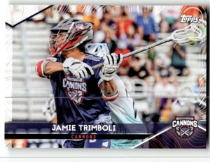 2022 Topps Premier Lacrosse League - Jamie Trimboli #28 (RC) - Picture 1 of 2