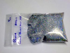 Ranger Bass Boat Marine Auto Paint Silver Hollow Mist 4 oz Poly Metal Flake .008 - Picture 1 of 2