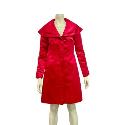 Doncaster Womens Notch Collar Duster Jacket, Size 8 - Image 1 of 4