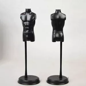 2 pz 1/6 maschio manichino busto abito forma manichino corpo display supporto busto modello - Foto 1 di 9