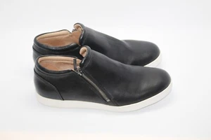 Lifestride Soft System- Active Arch Fashion Sneakers-Black, Zip Side- 10W - Picture 1 of 9