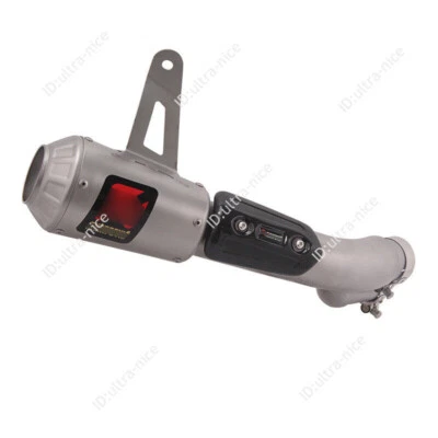 Silenciador deslizante de carbono protetor térmico para BMW S1000RR 2017 tubo de escape motocicleta - Imagem 1 de 4