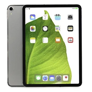 Apple iPad Pro (2018) 11" Space Gray 64GB WiFi Cellular Tablet MU0Y2LL/A A2013 B - Picture 1 of 9