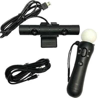 Sony PlayStation Motion Controller & Camera (CUH-ZEY2) Bundle for PS4 PSVR  - Image 1 of 4