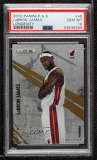 2010-11 Panini Rookies & Stars Longevity LeBron James #40 PSA 10 GEM MT