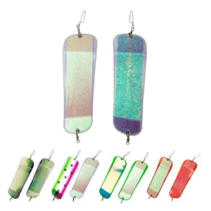 28CM Diving Flash Board Trolling Flasher Luminous Angling Flashers Deep Cast - Picture 1 of 17