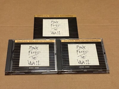 MFSL 2 CD 'Pink Floyd - The Wall' Original Master Recording 1991 Release Like Nw Foto 1 de 4