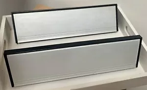 Silver Aluminium Door Letter Slot 10” / 3” - Picture 1 of 4