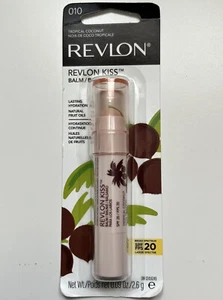 Revlon Kiss Lip Balm Tropical Coconut #010 SPF 20 NEW - Picture 1 of 8
