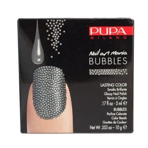 Pupa GREY Bubbles Nail Art Kit Nagellack + farbige Kuegelchen  - Bild 1 von 2