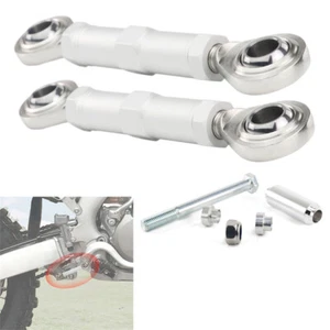 Adjustable Lower Link Suspension Mount Fit For SUZUKI GSX-S 125 2017-2021 Silver - Foto 1 di 8