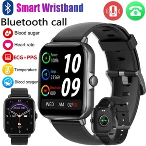 Smartuhr Smartwatch Herren Behandlung Gesundheit Blutdruck Blutdruck Sport Uhr