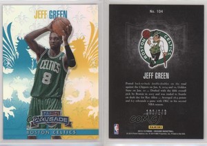 2013-14 Panini Crusade Crusade Teal /249 Jeff Green #104