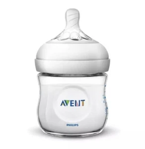 Philips AVENT Natural Baby Bottle 4oz/125ml -Clear- - Picture 1 of 7