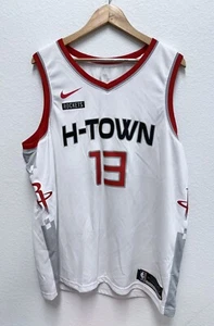 James Harden NBA Houston Rockets Jersey XXL H-Town City Edition Nike Swingman - Picture 1 of 7