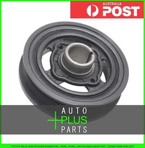 Fits TOYOTA HILUX 2004-2012 - Crankshaft Pulley Belt Harmonic Balancer 1Grfe - Picture 1 of 1