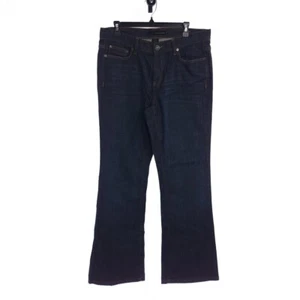 Jeans Calvin Klein donna taglia 14 W blu scuro svasato denim - Foto 1 di 11