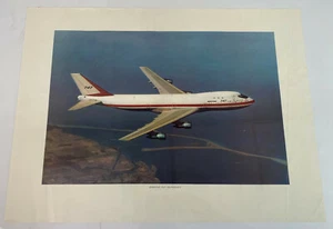 vintage BOEING 747 SUPERJET PHOTO PRINT - Picture 1 of 8