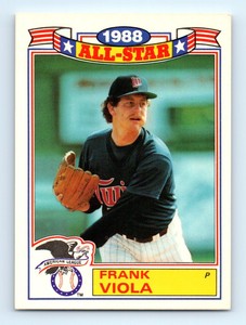 1989 Topps All-Star Game Commemorative Set Frank Viola Minnesota Twins #10