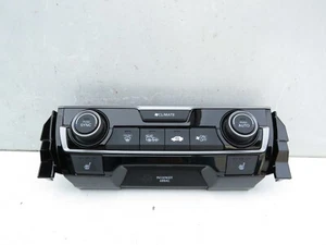 2017 HONDA CIVIC MK10 CLIMATE HEATER CONTROL UNIT 79600TGLE610M1 - Picture 1 of 9