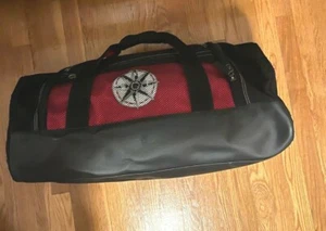 1997 Marlboro Unlimited Gear Compass Sports Duffle Bag Tote Luggage Black 26in  - Picture 1 of 8