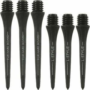 2 Sets L-Style Carbon harte Lippenpunkte verwenden weiche Spitzendarts auf Borsten Dartboard - Bild 1 von 1