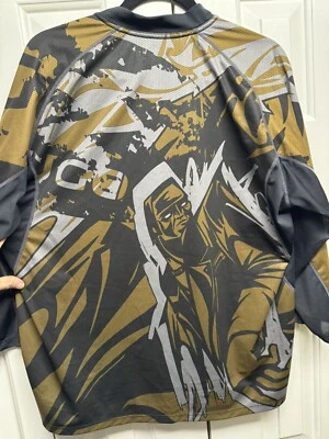 Sugoi Men’s Cycling Bike Jersey Large L Black Brown Gray Long Sleeve - Image 1 of 4