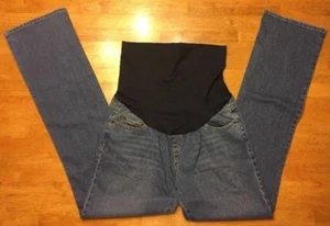 NEW Liz Lange Maternity Women's Blue Jeans - Size: 6 Indigo Dye - Picture 1 of 11