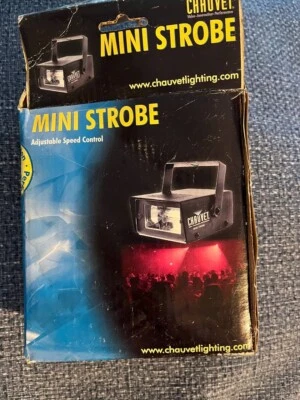 Vintage Chauvet DJ MINI Strobe LED FX Light with Variable Speed CH-730 - Image 1 of 4